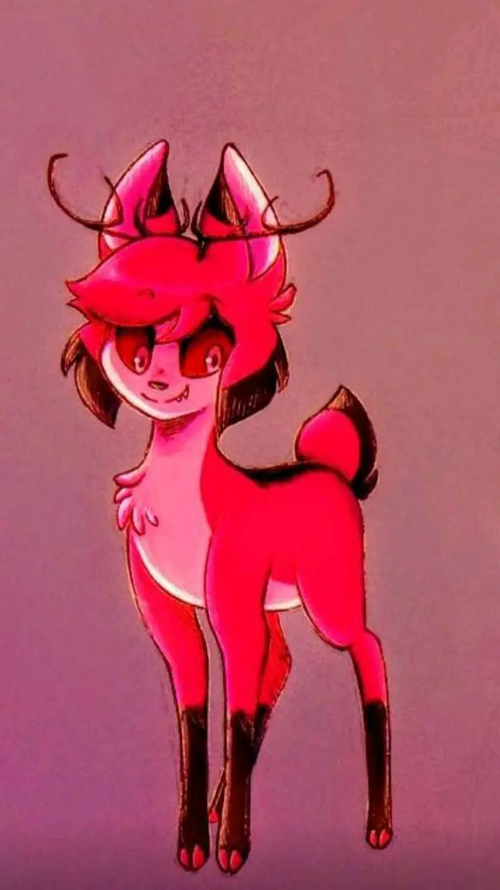 ai character: Deer Alastor  background