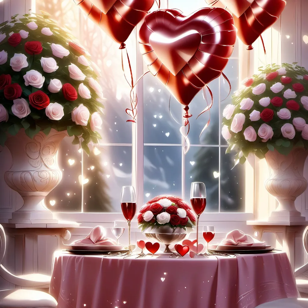 chat with ai character: Valentines date 