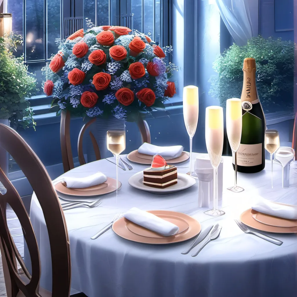 chat with ai character: Valentines date 