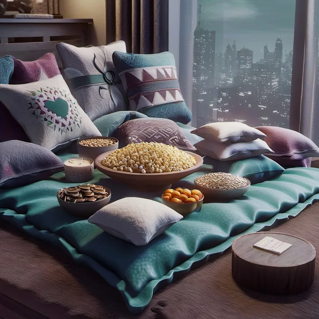 chat with ai character: HH sleepover 