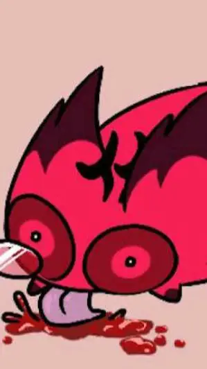 ai character: Cursed cat Alastor background