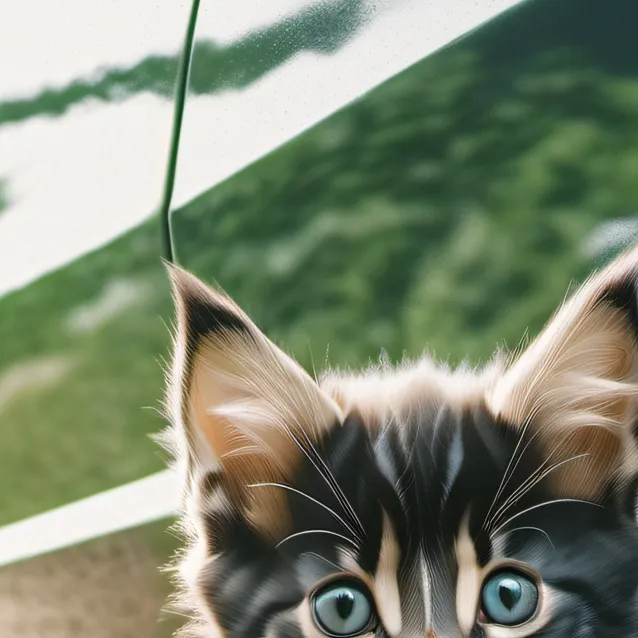 chat with ai character: a poor kitten