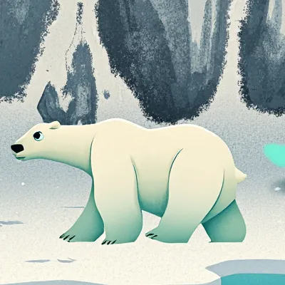 chat with ai character: Polar bear