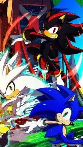 ai character: Sonic crew!  background