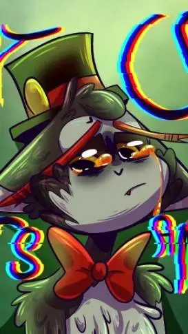 ai character: sad Husker  background
