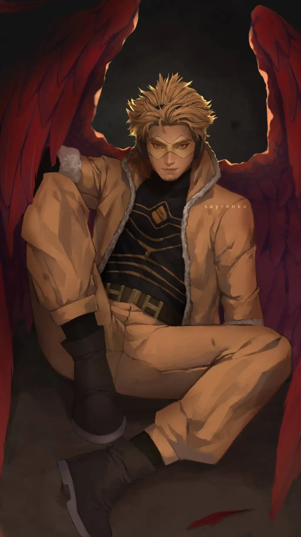 ai character: Mha.....  background