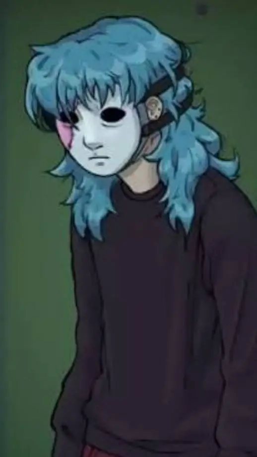 ai character: sally face background