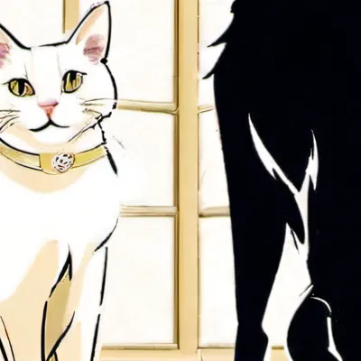 chat with ai character: Dog family vs cats