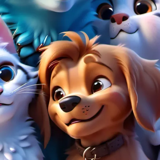 chat with ai character: Dogs and cats