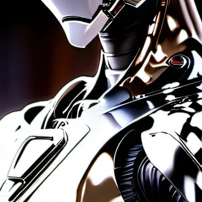 chat with ai character: Cyborg robot