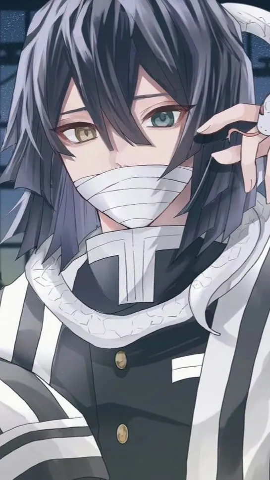 ai character: Obanai Iguro  background