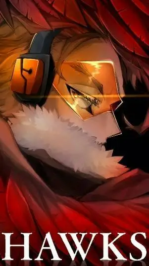 ai character: 🍁Hawks🍁 background