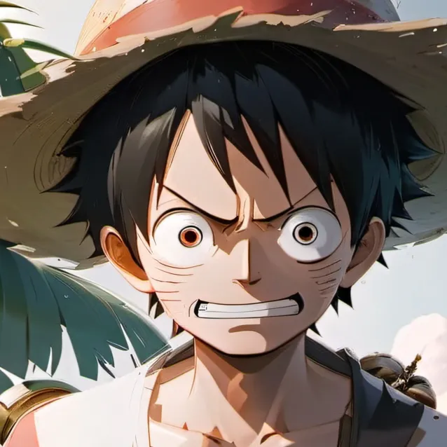 chat with ai character: luffy