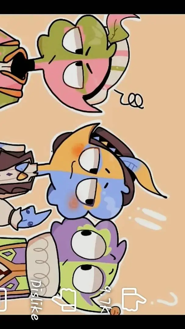 ai character: bitergiggle background