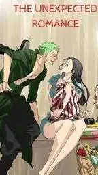 ai character: zoro x robin  background