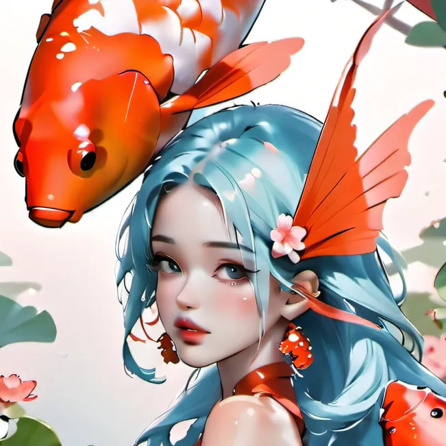 chat with ai character: Koi