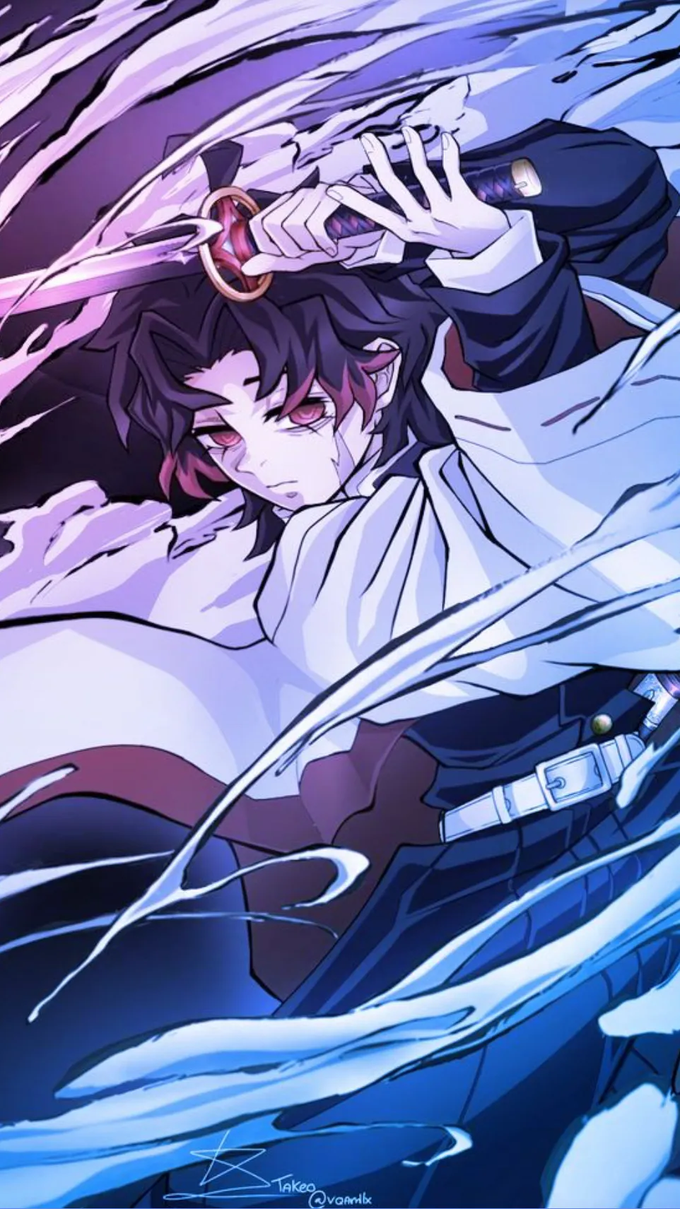 ai character: Kny oc background