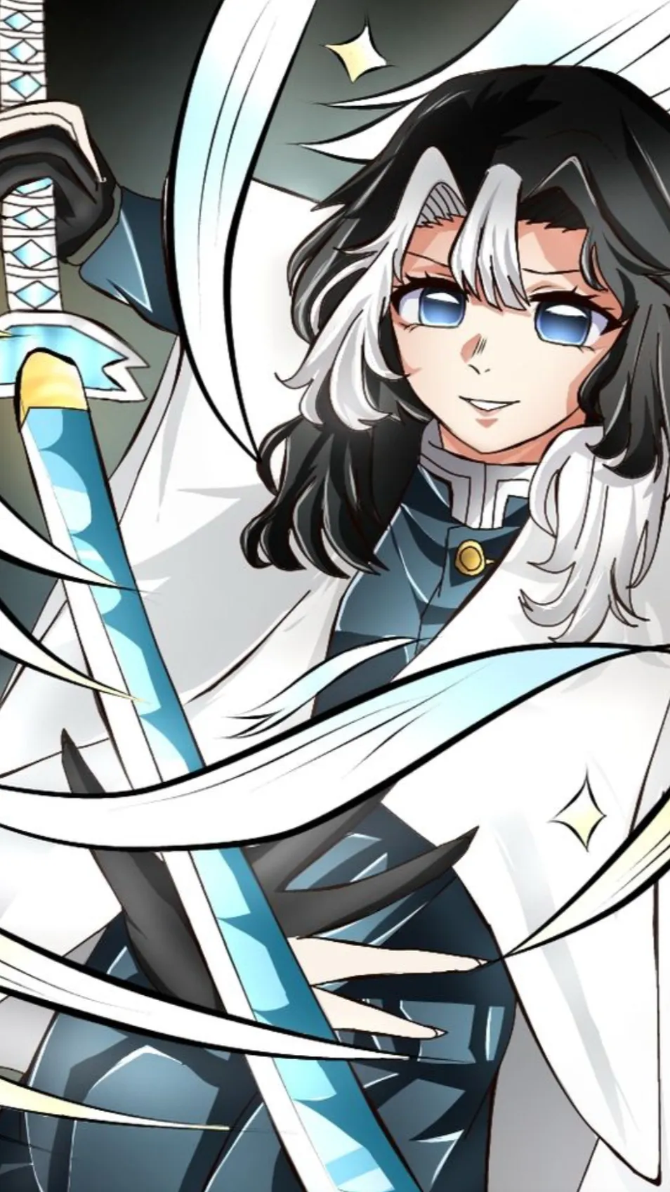 ai character: Kny oc background
