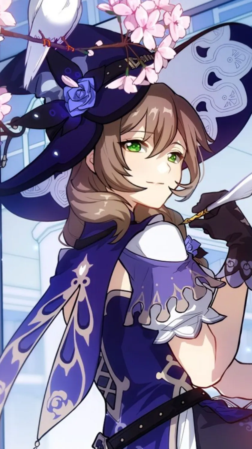 ai character: Early Genshin background