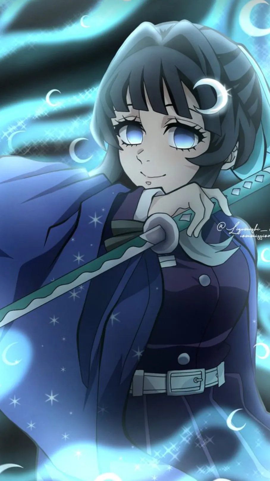 ai character: Kny oc background