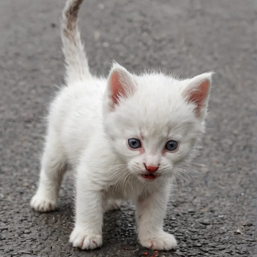 chat with ai character: dieing kitten