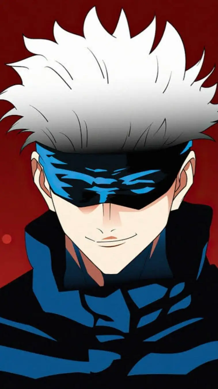 ai character: satoru gojo background