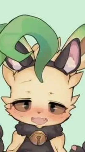 ai character: leafeon/lizzie background