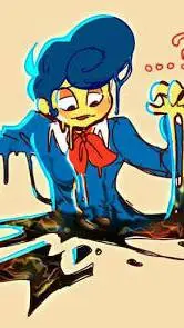 ai character: goop wally background