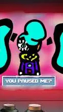 ai character: miku but giffany background