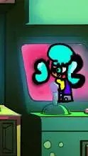 ai character: miku but giffay 3 background