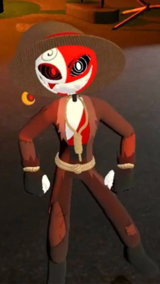 ai character: Харвест background