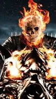 ai character: Ghost Rider background
