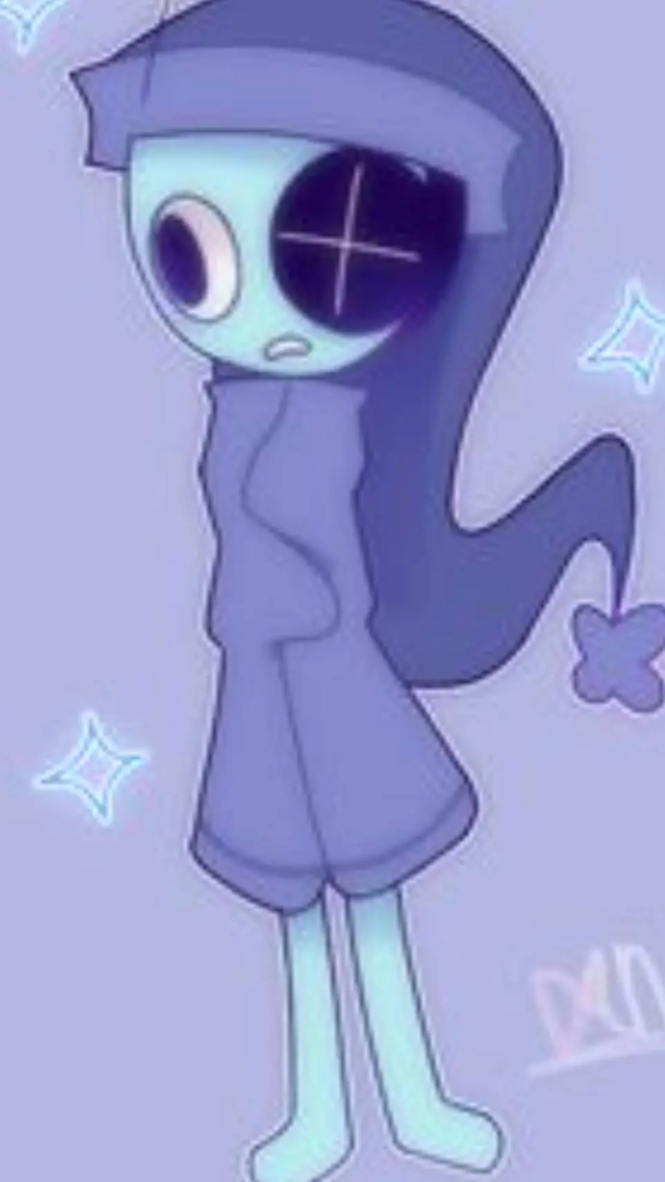 ai character: YANDER ASTROO background