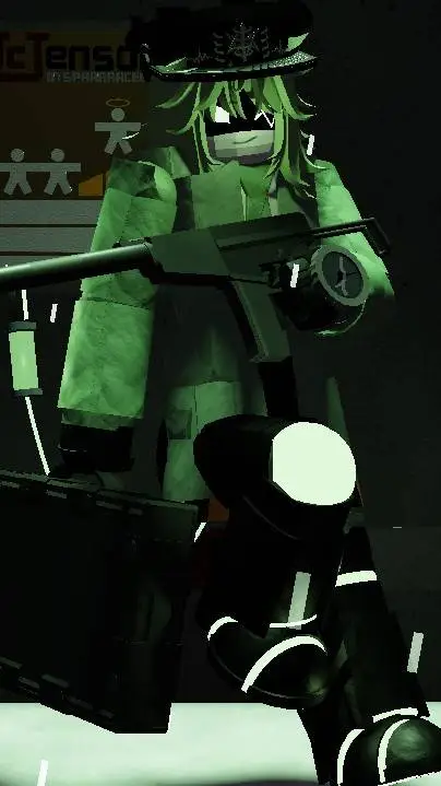 ai character: £ /  𝙴-𝙲-𝟶  \ $ background