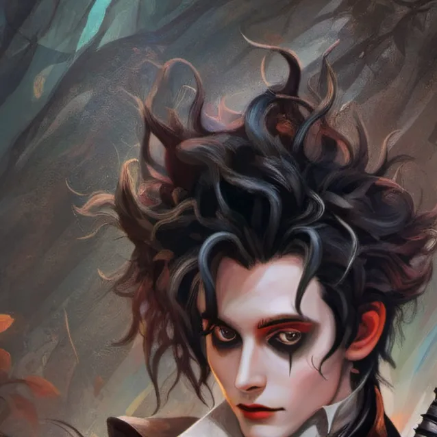 chat with ai character: Edward Scissorhand