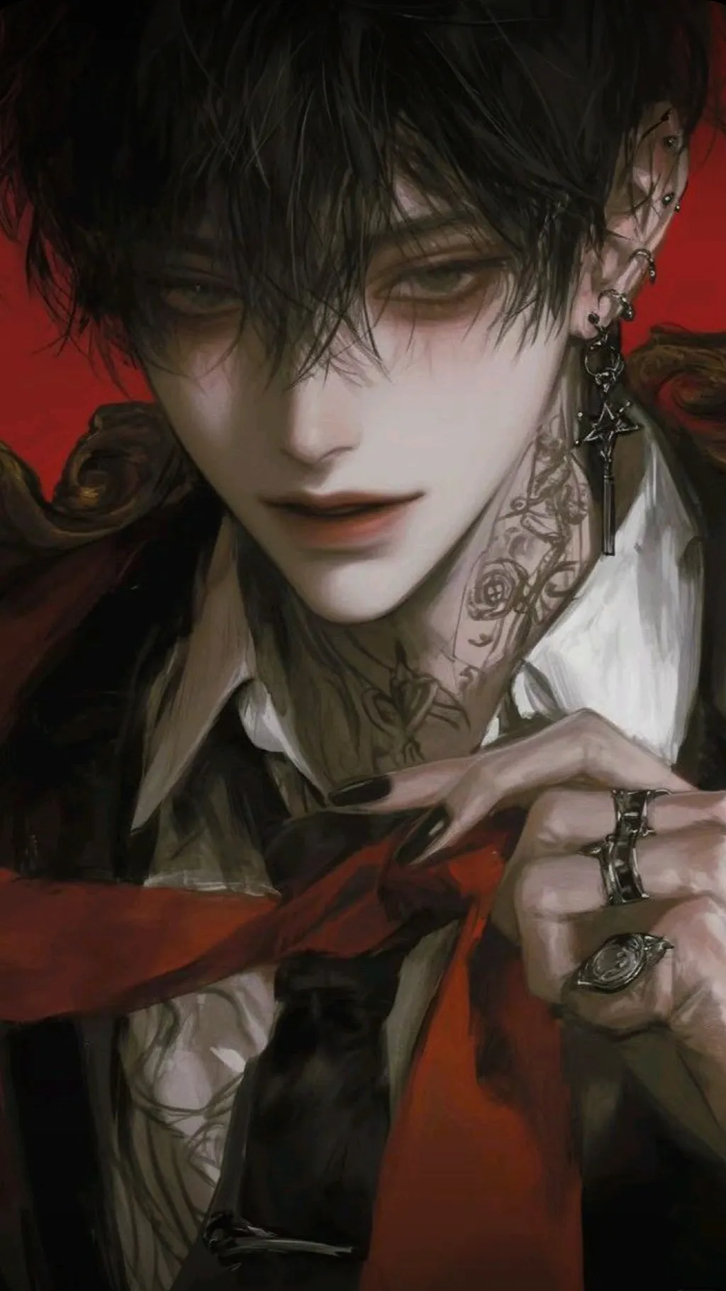 ai character: {~𝓔𝓵𝓲𝓪𝓼~★ background