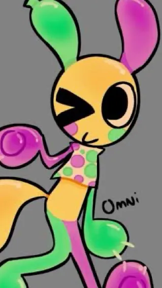 ai character: Looey! 🎈🤡 background