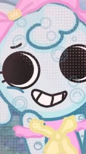 ai character: Poppy! 🎀🫧 background