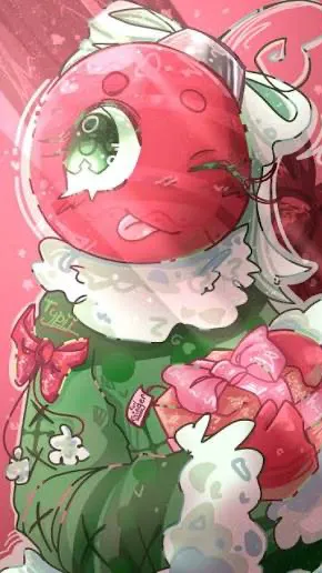 ai character: Bobette! 🎄🎁 background