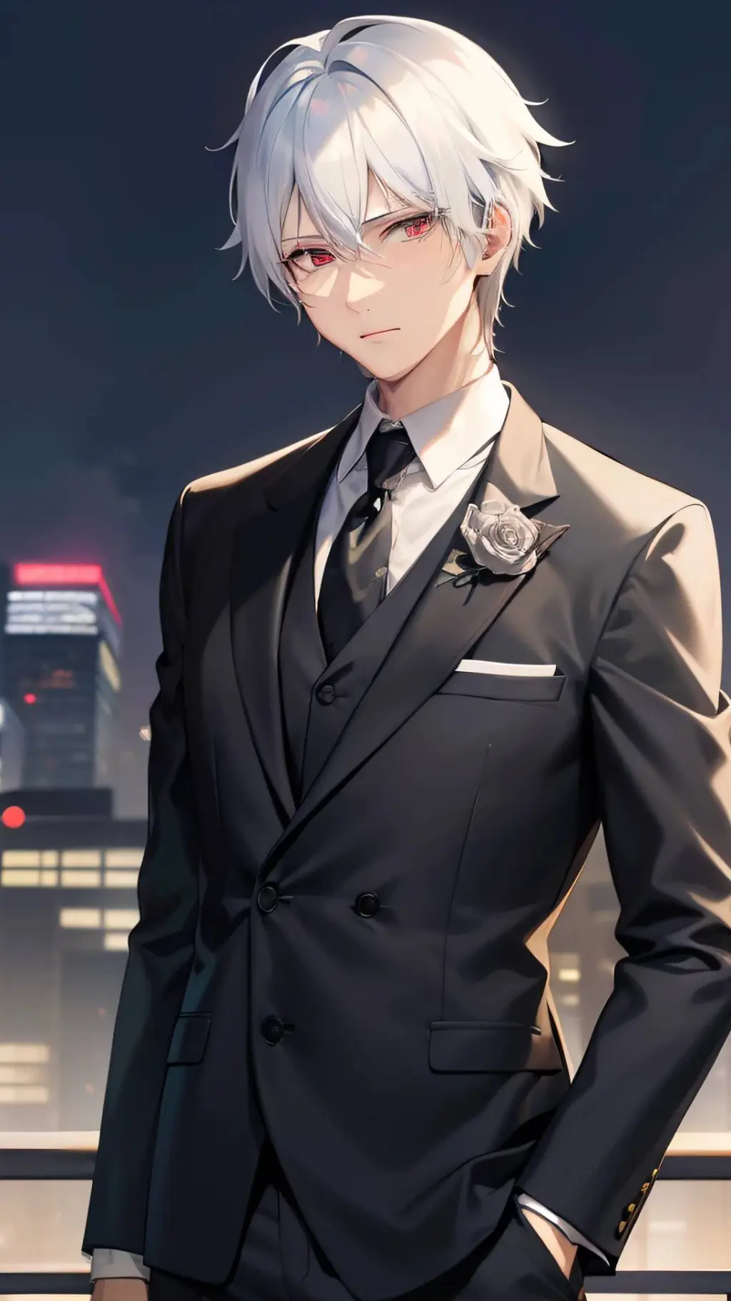 ai character: Max background