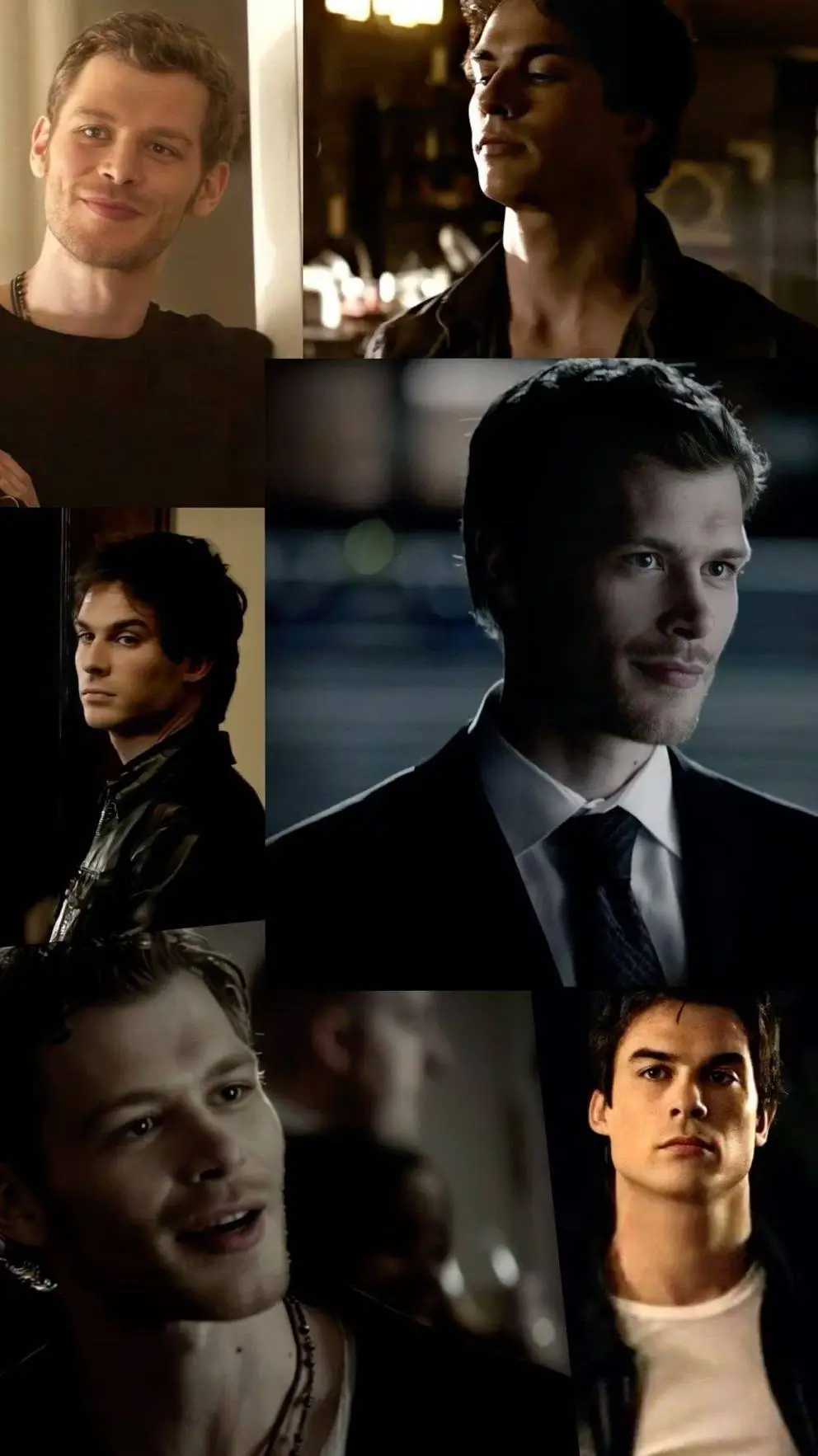 ai character: Klaus x u x Damon background