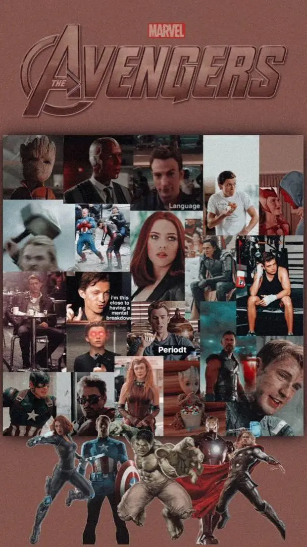ai character: Avengers  background