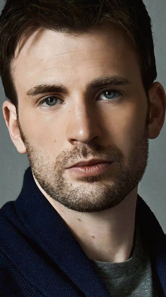 ai character: Chris Evans  background