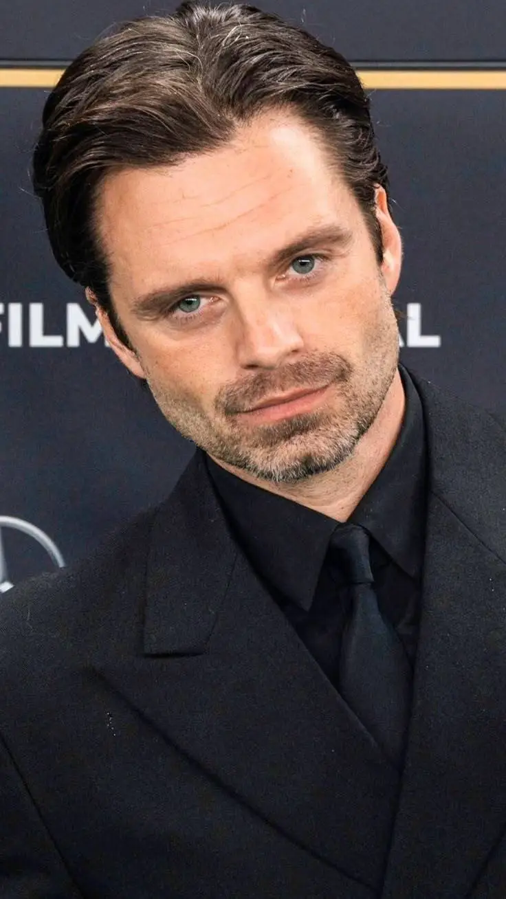 ai character: Sebastian Stan background