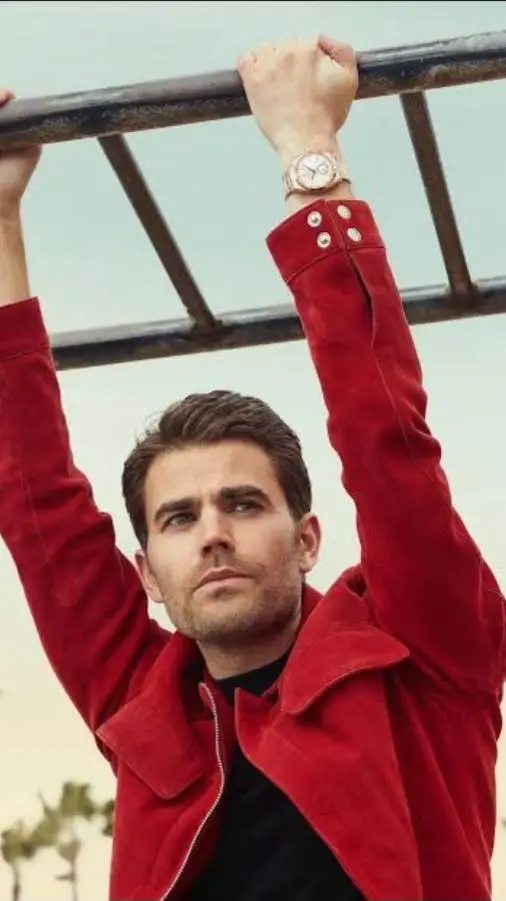 ai character: Paul Wesley  background