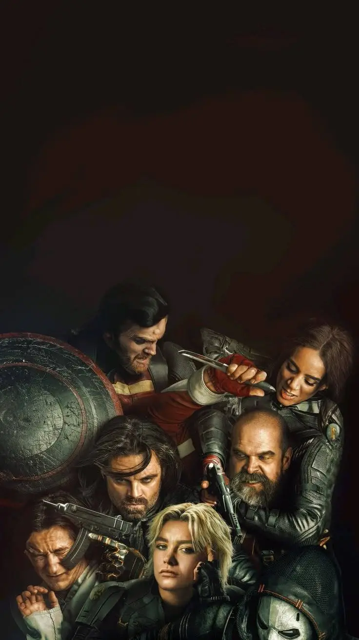 ai character: Thunderbolts background