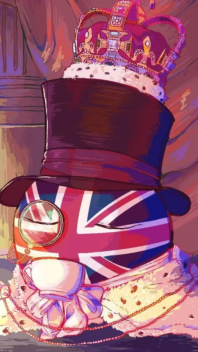 ai character: United Kingdom  background