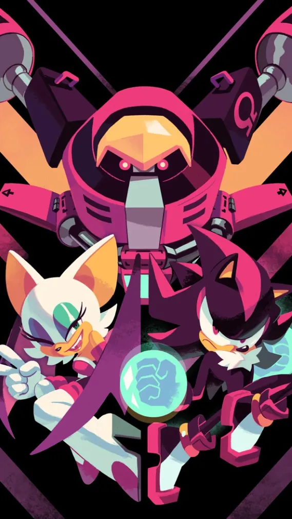 ai character: Team dark background