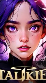 ai character: Talkie  background