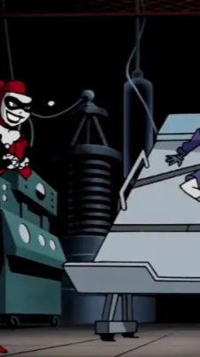 ai character: Batman J flashback background